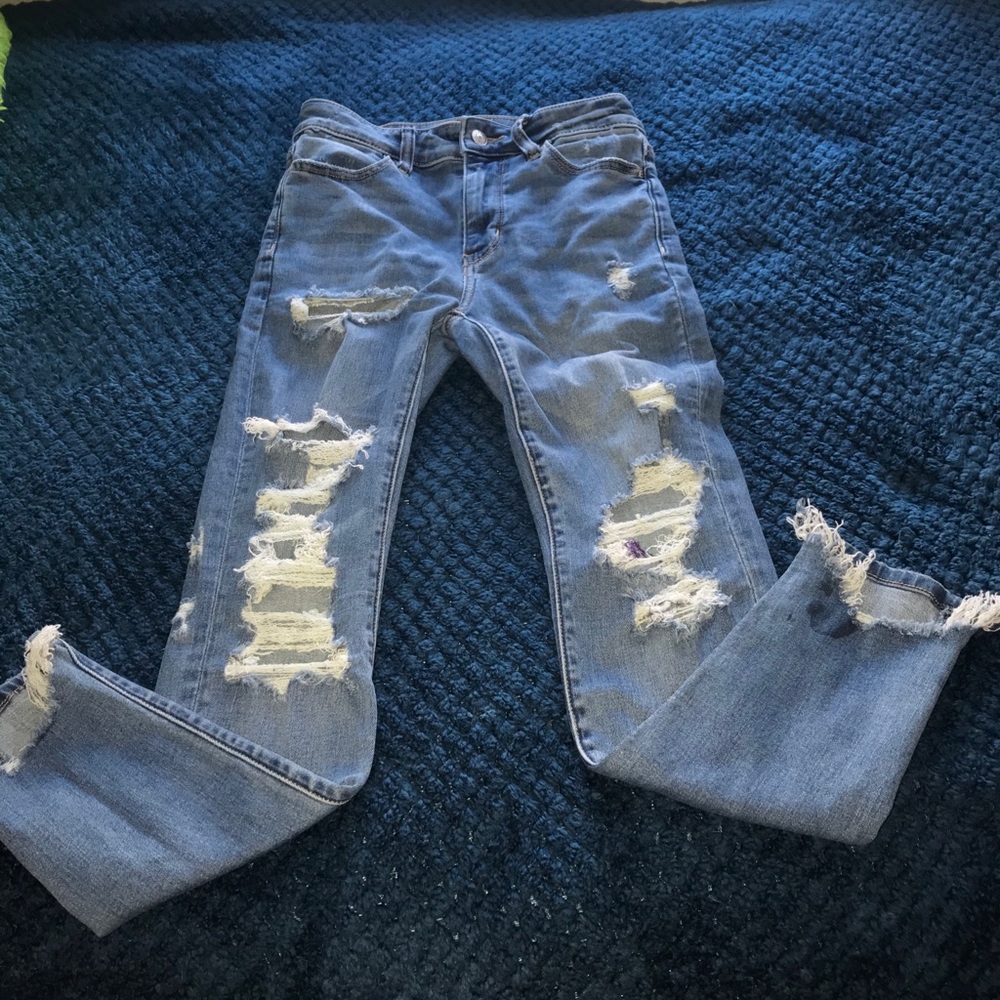 Ripped jeans